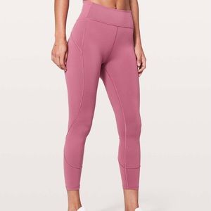 Lululemon High Rise In Movement Leggings (Size 8)